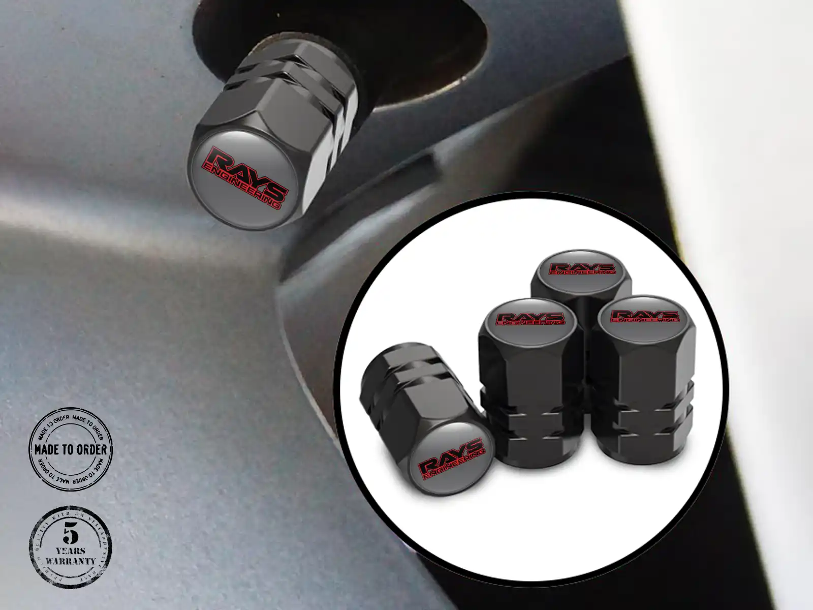 Rays Caps Valve Jantes SUVs Design Luxe